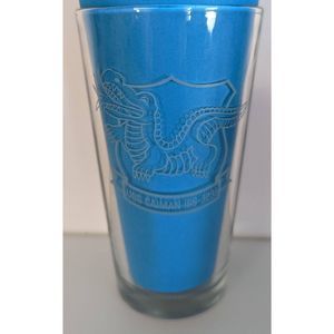 USS Caiman Submarine Commemorative Glass • SS -323